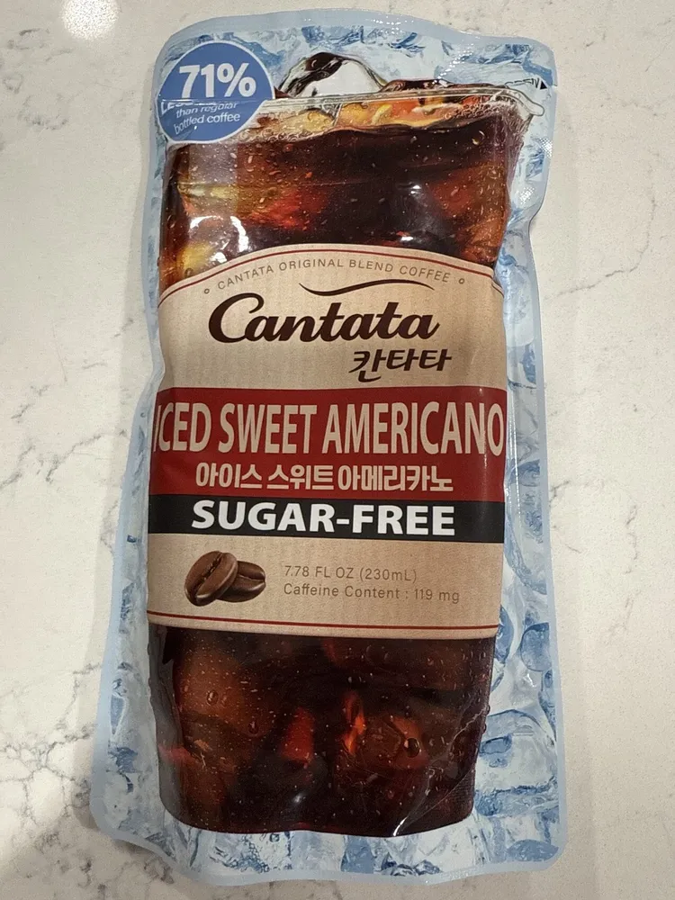 Cantata ice sweet americano zero