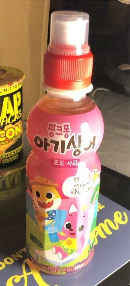 Chilsung pinkpong Raisin & pomme