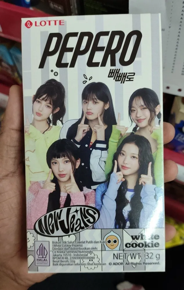 Pepero White Cookie, Chocolate & Biscuit
