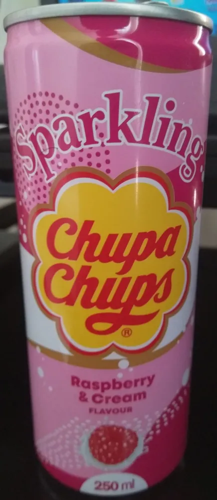 Chupa chups raspberry & cream flavour
