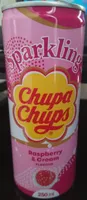 Chupa chups raspberry & cream flavour