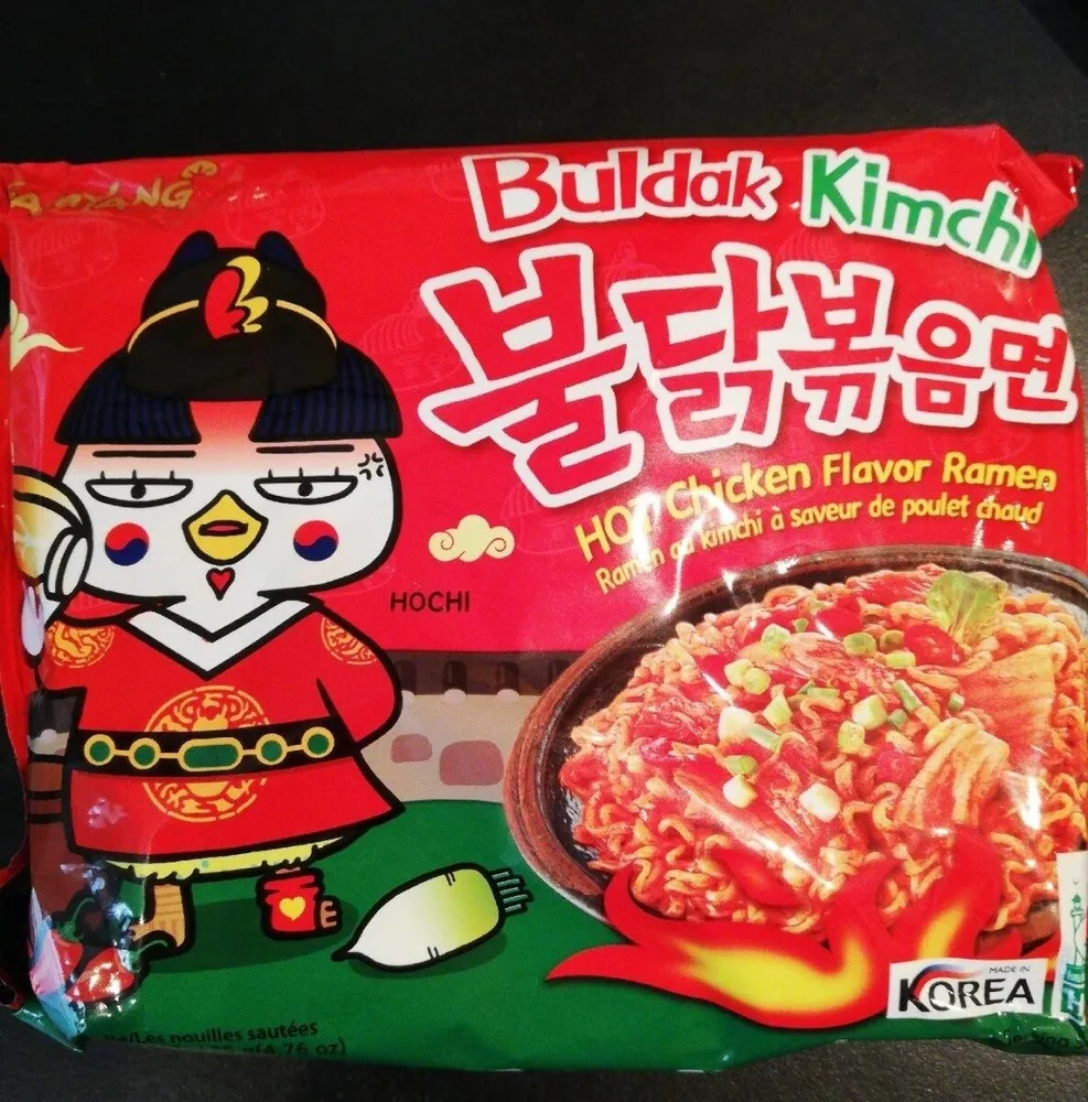 Buldak Kimchi Hot Chicken Flavor Ramen