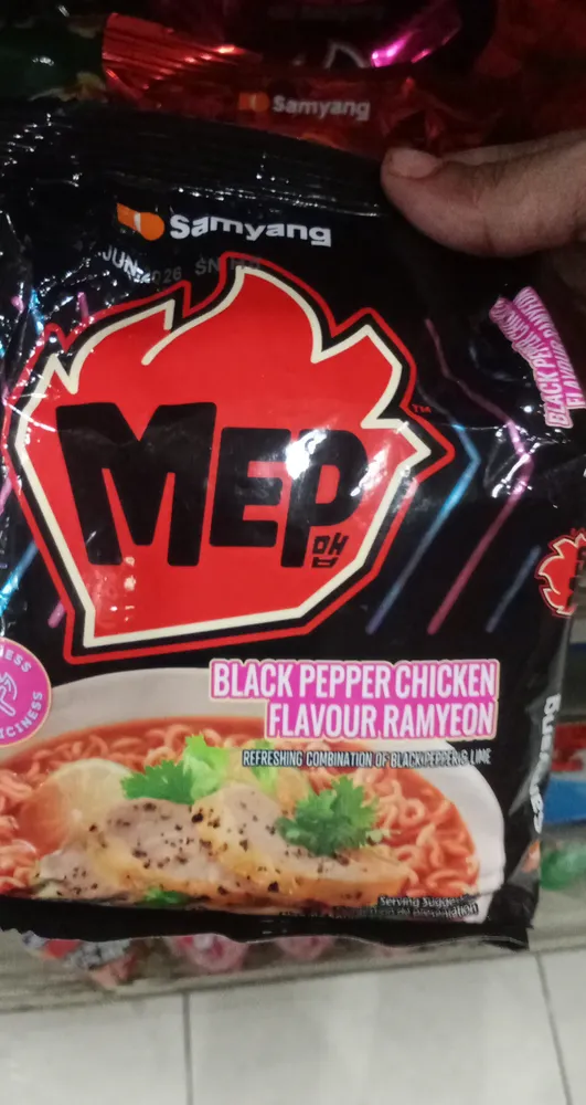 Black Pepper Chicken Flavour Ramyeon