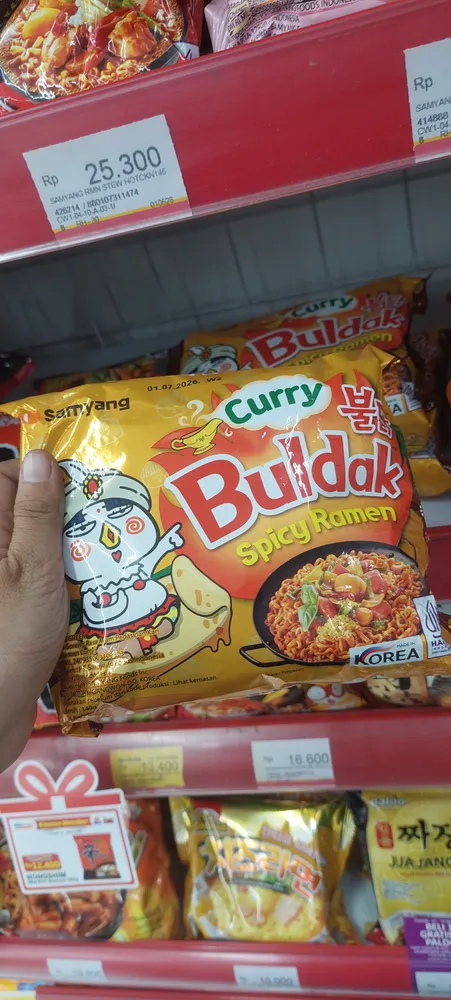 Buldak curry