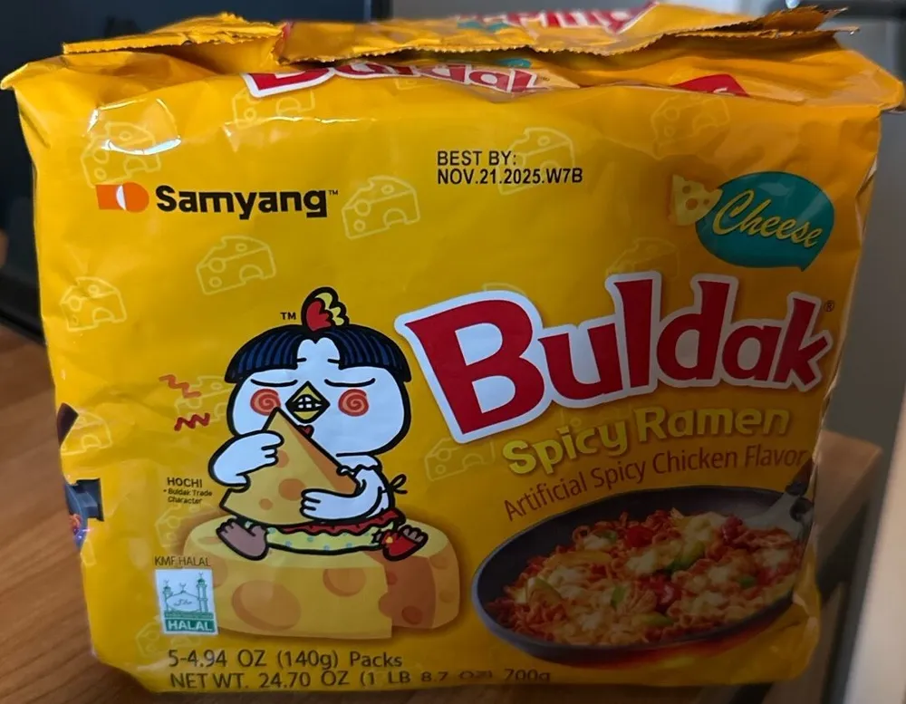 Samyang cheese buldak spicy ramen