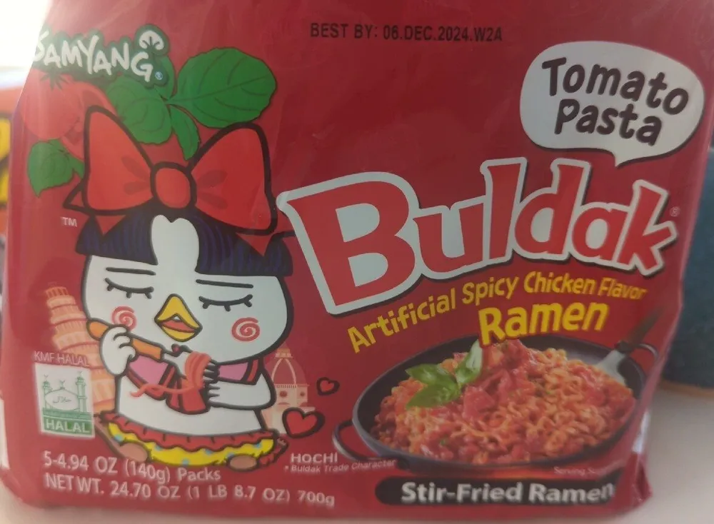 Tomato pasta flavoured Ramen