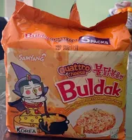 Quattro cheese Hot chicken flavor ramen