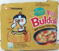 Hot Chicken Flavour Ramen Noodles Cheese Flavour