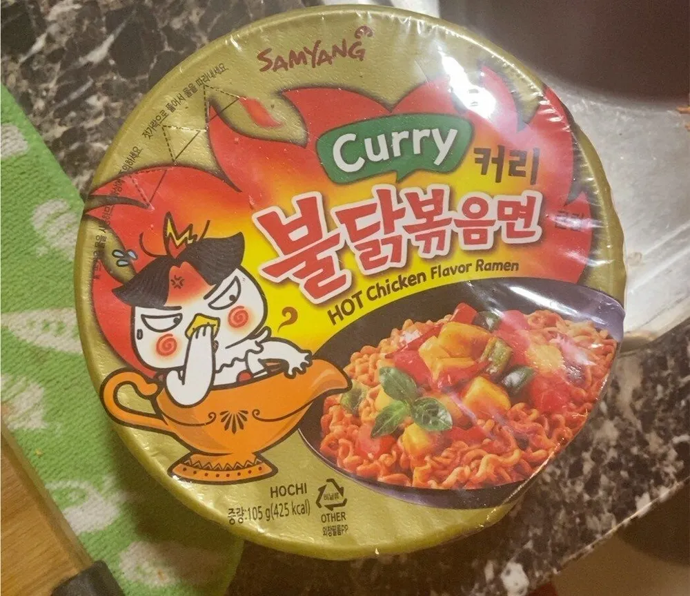 hot chicken flavor ramen