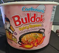 Samyang carbonara buldak hot chicken flavor ramen