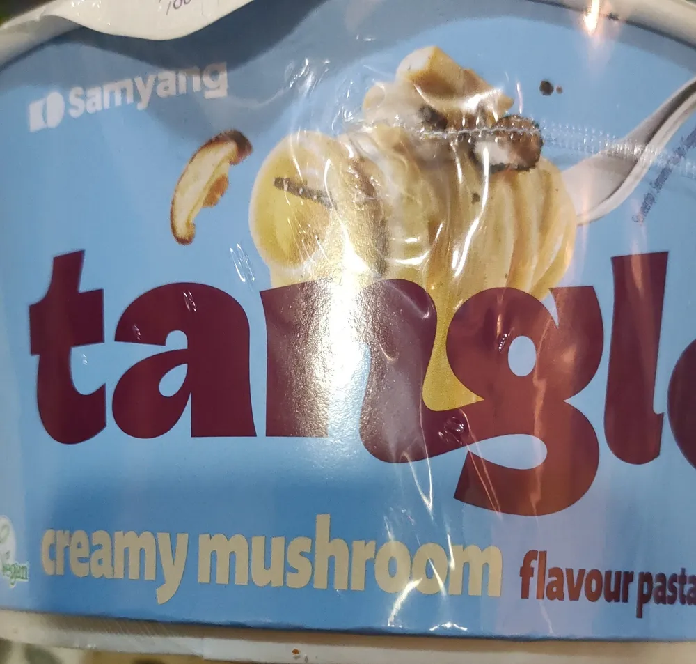 Samyang creamy mushroom flavor noodles