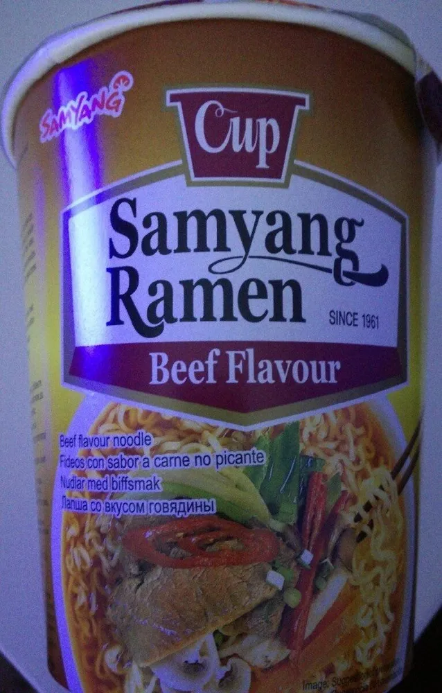 Fideos Con Sabor A Carne No Picante
