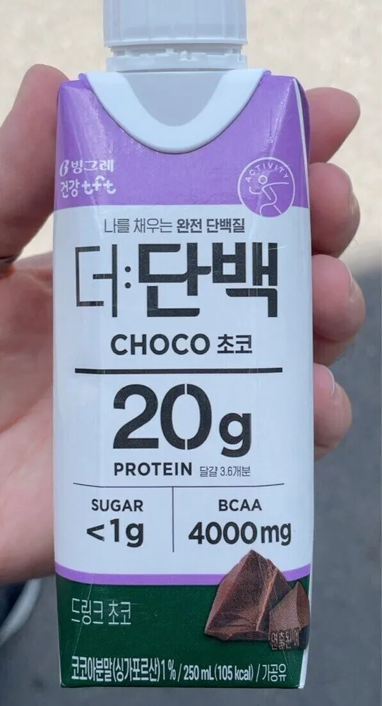 더:단백 드링크 초코
