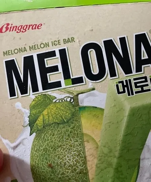 Ginggrae MELONA MELON ICE BAR MELONA 메로나 8 FROZEN