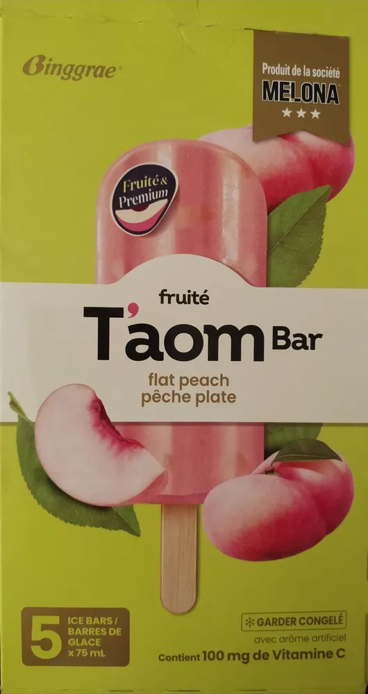 Taom Bar. Flat Peach