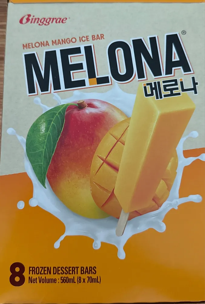 Melona Mango ice bar