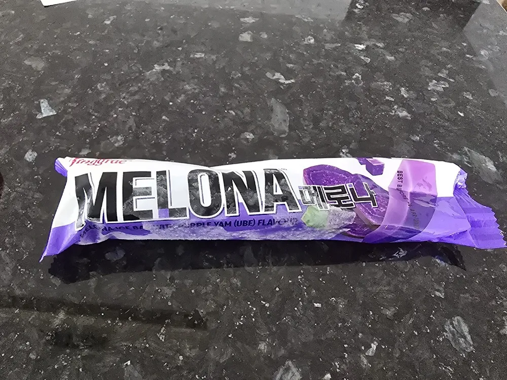 Melona Ice Bar With Purple Yam (Ube) Flavour