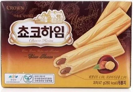 Crown Biscoito White Heim Choco