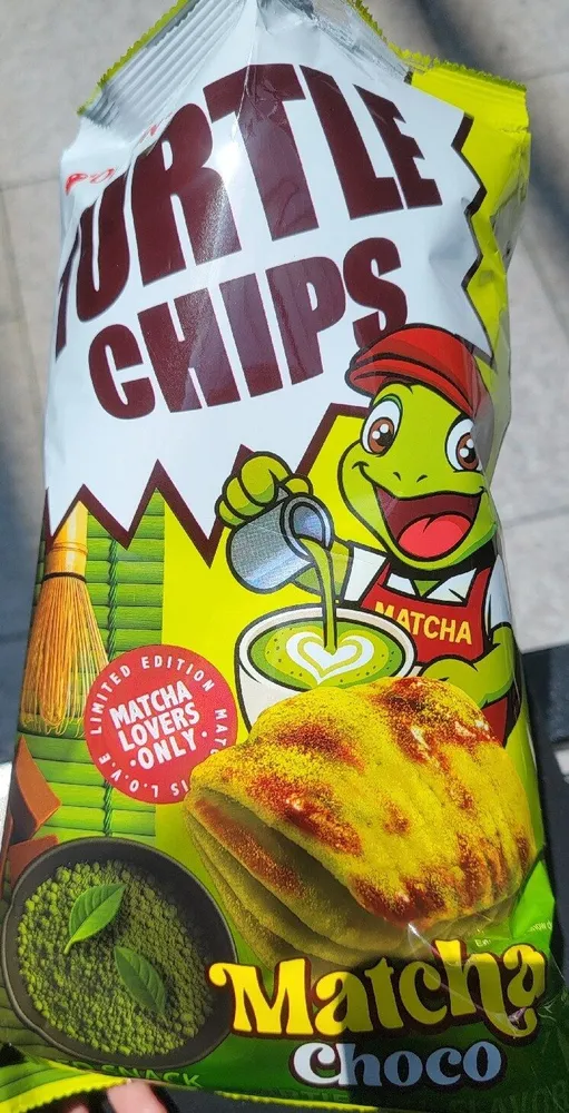Turtle Chips Matcha Choco