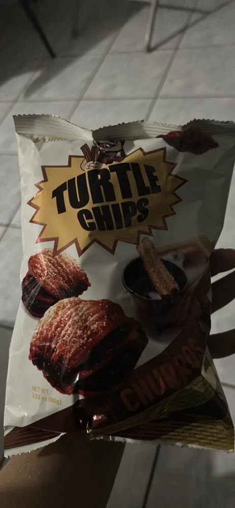 Turtle Chips Choco Churros Flavored