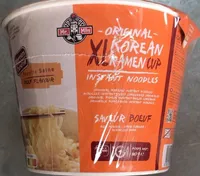 Original korean ramen XL cup - saveur boeuf