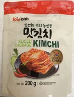Sliced cabbage kimchi