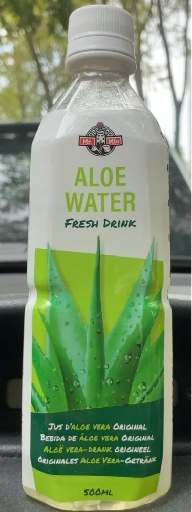 Aloe water fresh drink