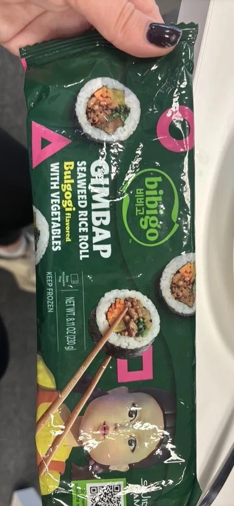 Gimbap Seaweed Rice Roll