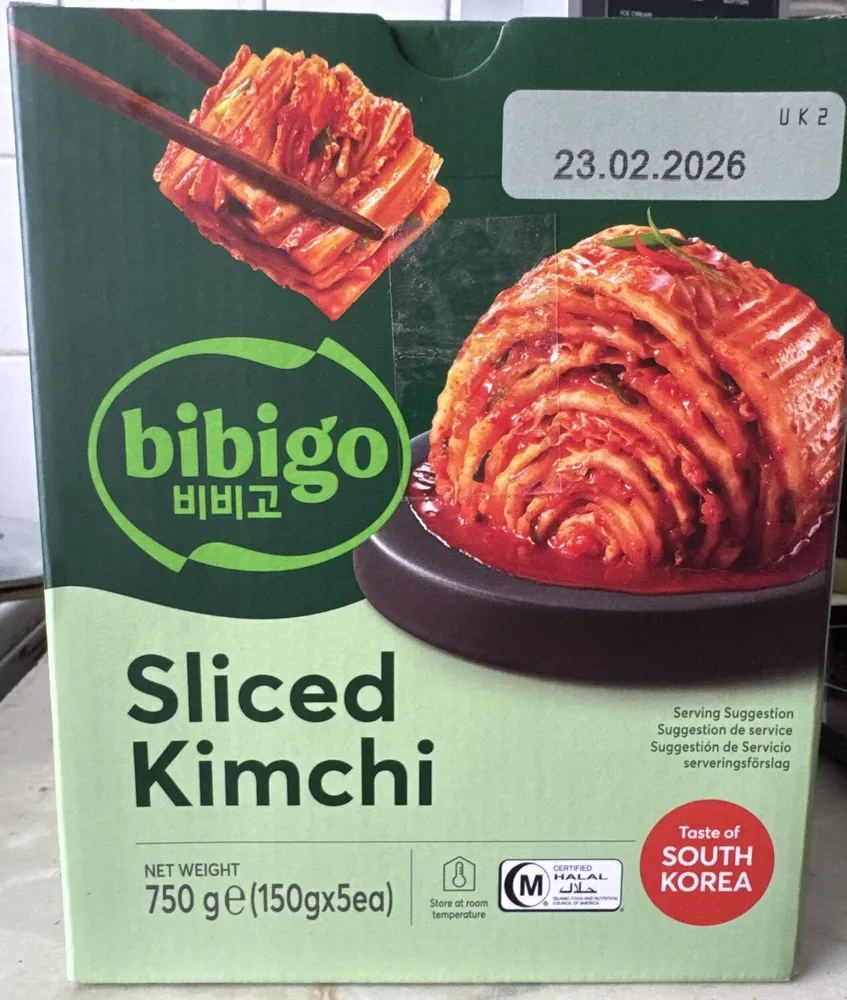 Sliced Kimchi