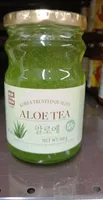 Préparation boisson aloe tea