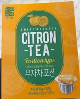 Citron tea portion type