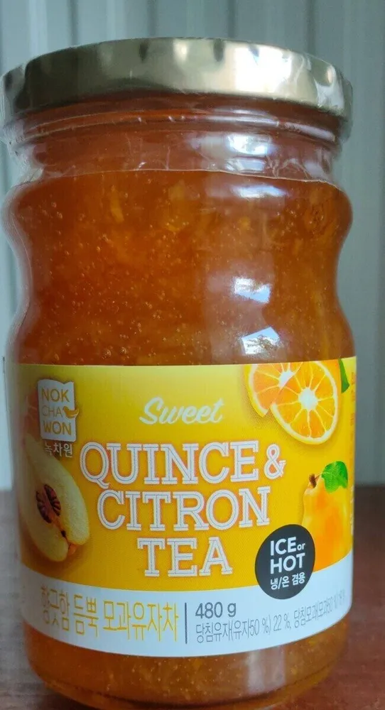 Infusion en gelée saveur Coing & Yuja