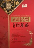Korean red ginseng tea