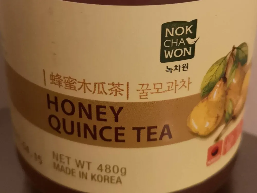 Infusion de miel coing