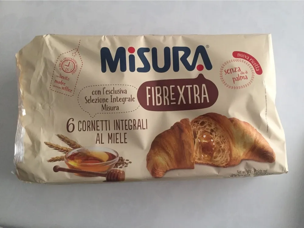 Croissant integral au miel
