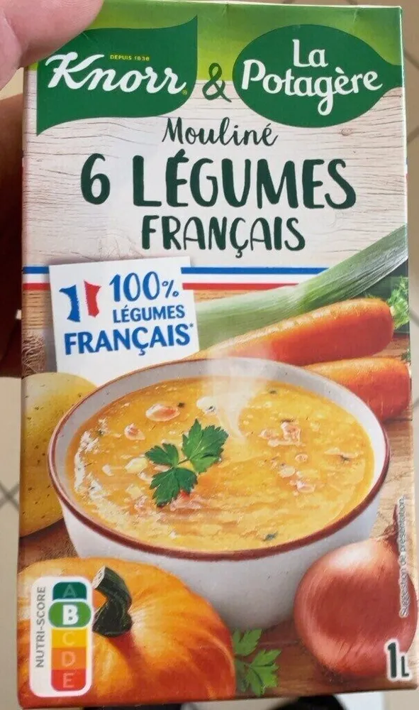 Mouliné 6 légumes français