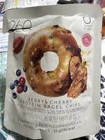 Berry Cherry Protein Bagel Chips