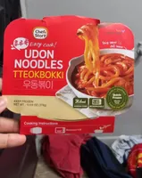 Udon noodles tteokbokki