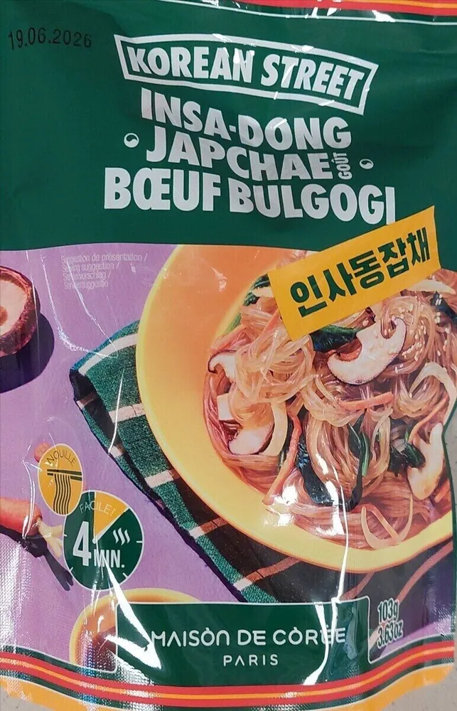 Insa-Dong Japchae Boeuf Bulgogi