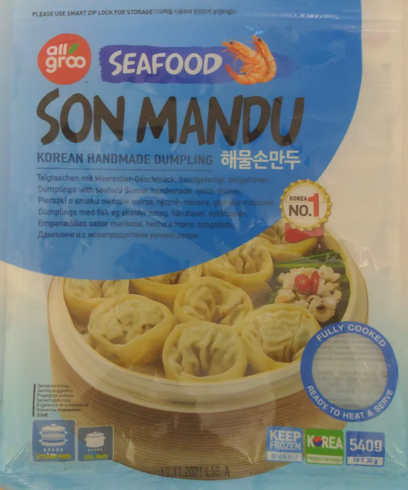 Seafood Son Mandu