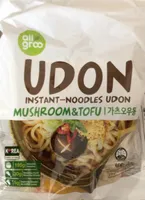 Udon Instant-Nudeln Pilz und Tofu
