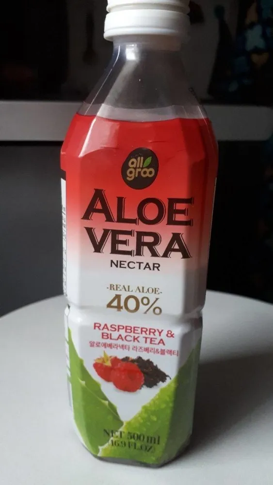 Nestar d'aloe vera gout framboise et thé noir