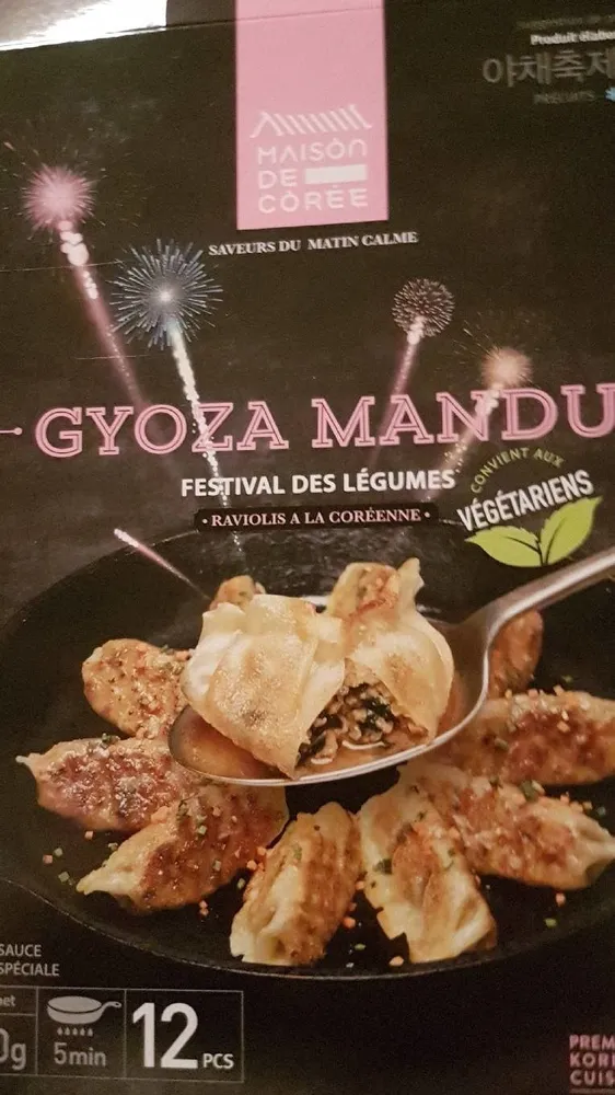 Gyoza Mandu Festival des Légumes