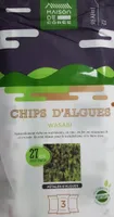 Chips d'algues wasabi