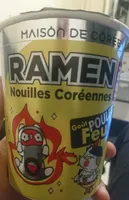 Ramen nouilles coréennes Goût poulet feu