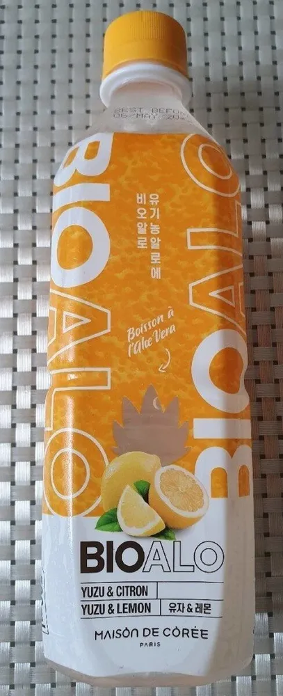 BIO ALO (Boison à l'Alœ Vera) Yuzu & Citron
