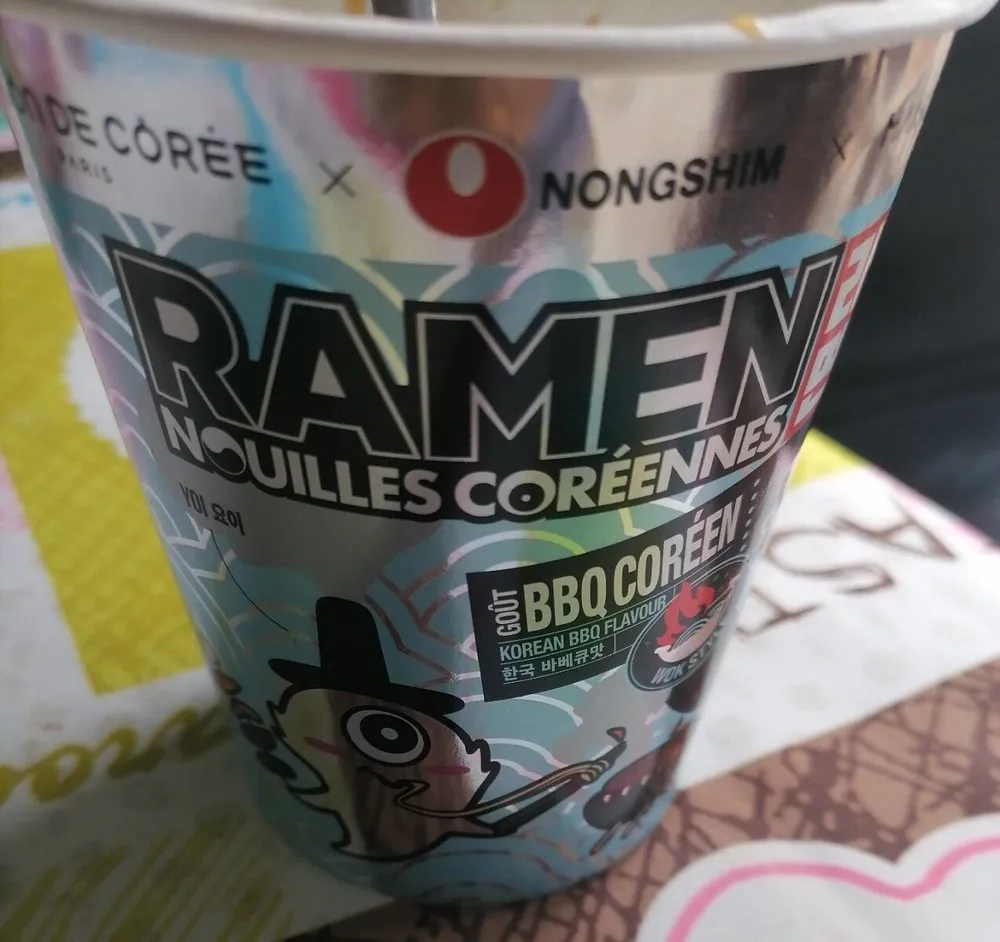 Ramen nouilles coréennes