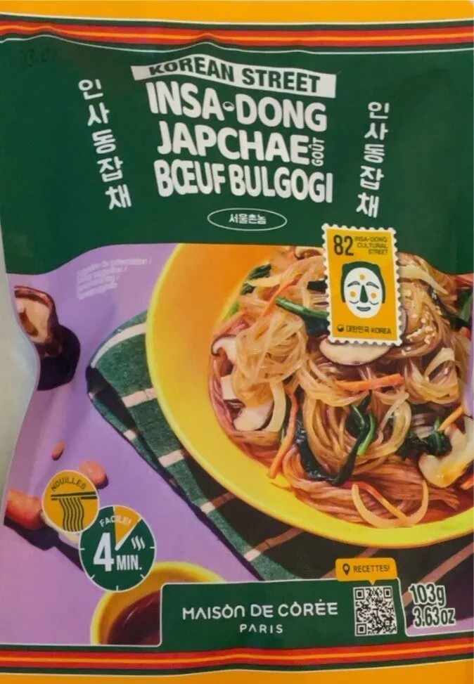 Japchae Boeuf Bulgogi