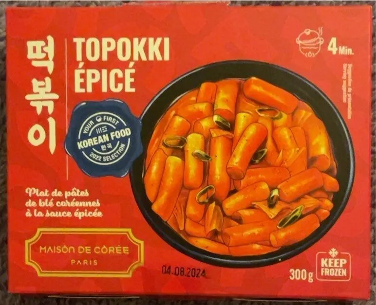 Topokki epicé