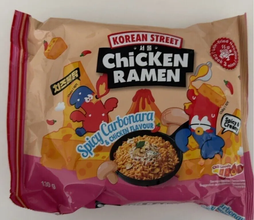 Korean street chicken ramen